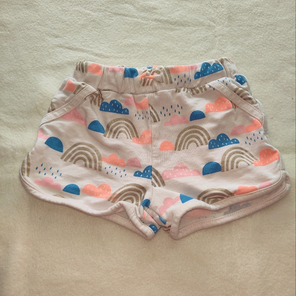 Cotton on Kids Size 12-18 Month Shorts 100% Cotton Weather Themed